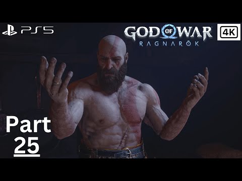 GOD OF WAR RAGNAROK PS5 - Walkthrough Gameplay Part 25 - FULL GAME [4K 60FPS PS5] - No Commentary