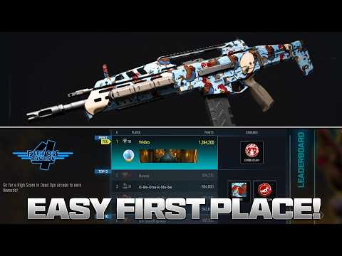 HOW TO GET FIRST PLACE IN DEAD OPS ARCADE 4 LEADERBOARD EVENT FAST & EASY! (HOW TO GAIN SCORE FAST)