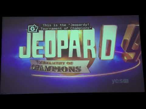 Jeopardy 2021 Tournament Of Champions, intro - (semifinal #2) Day 7 (5/25/21)
