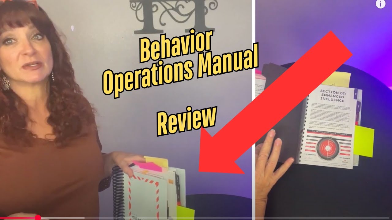 Decode Human Behavior with The Behavior Operations Manual Neuro Cognitive Intelligence