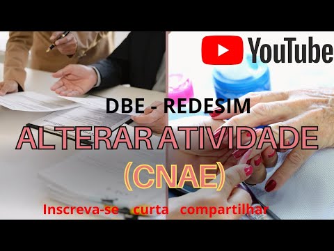 Como alterar atividade principal/secundário no CNPJ - DBE(Redesim)