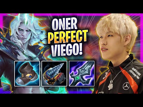 ONER PERFECT GAME WITH VIEGO! - T1 Oner Plays Viego JUNGLE vs Graves! | Season 2024
