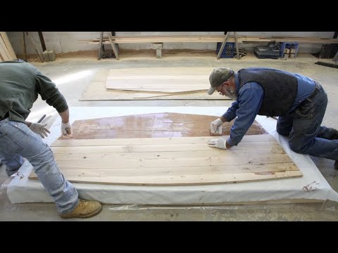 Building the 23' V-Bottom Skiff - Episode 2: Building the Transom