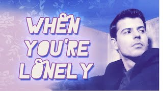 When you&#39;re lonely- Jordan Knight (Subtitulos en español)