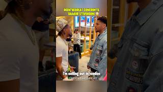 I confronted Shakur Stevenson… 😳