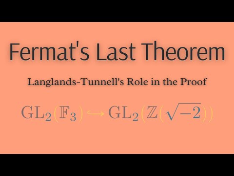 Fermat's Last Theorem: Langlands-Tunnell's Role in the Proof! (6.3, 90)