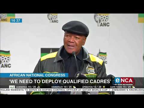 We need to deploy qualified cadres Radebe