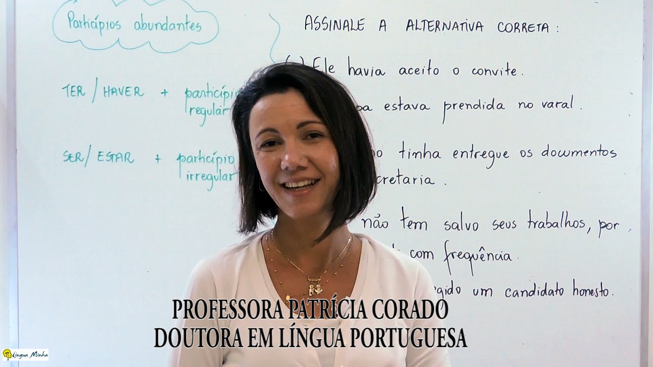 LÍNGUA MINHA - DICA RÁPIDA - PARTICÍPIO: REGULAR X IRREGULAR