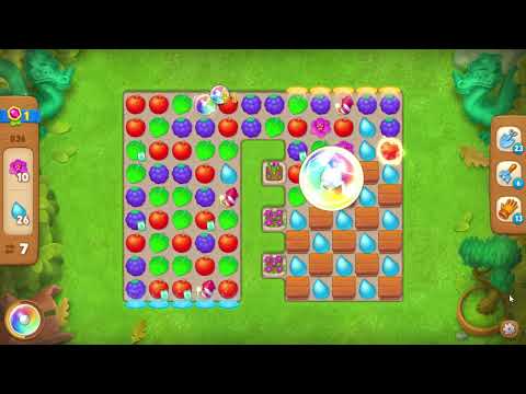 Gardenscapes 836 Level - 16 moves - NO BooSTERS