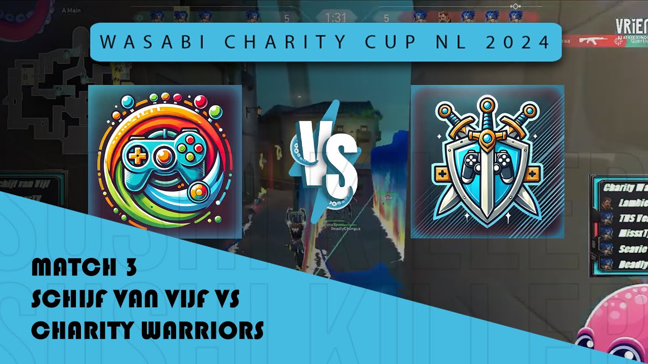 Match 3 Highlights - Wasabi Charity Cup NL 2024 🛡️ #valorant #charity