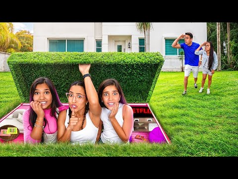 CONSTRUÍMOS UM QUARTO SECRETO NA NOVA MANSÃO PRA ESCONDER AS IRMÃS PINA!