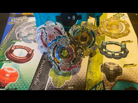 Beyblade Burst Psychic Phantom 3 pack unbox/review