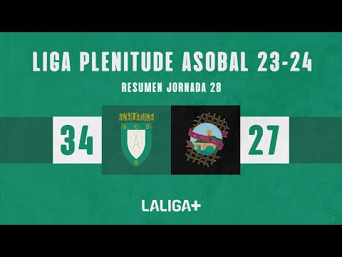 ASOBAL - RESUMEN - J28 - Helvetia Anaitasuna vs  Ángel  Ximenez-Puente Genil (2023-2024)