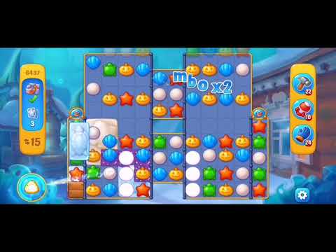 Fishdom 6437 Level - NO 💣🧨💥