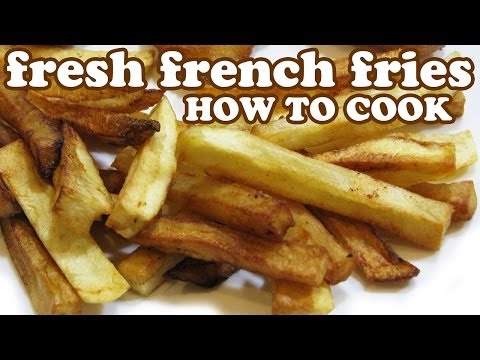 Homemade French Fries Recipe using Fry Daddy Deep Fryer - French Fry Potato Recipes -  HomeyCircle