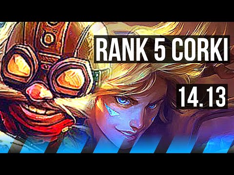 CORKI vs EZREAL (MID) | Rank 5 Corki, Dominating, Rank 29 | EUW Challenger | 14.13
