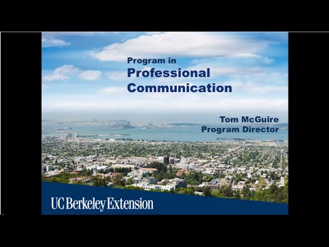 Program in Professional Communication Online Information Session