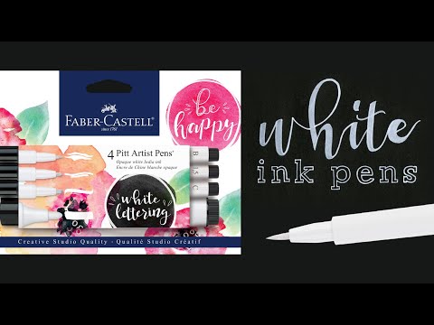 White Ink Pens That Are Great For Art and Hand Lettering