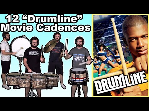 I play 12 Cadences from "Drumline"