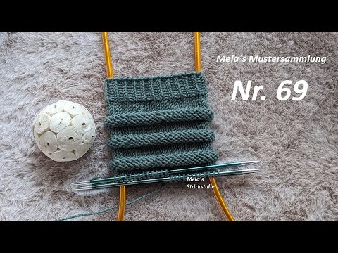 Sock pattern no. 69 - Pattern knitted in rounds / knit/purl pattern / knitting sock pattern