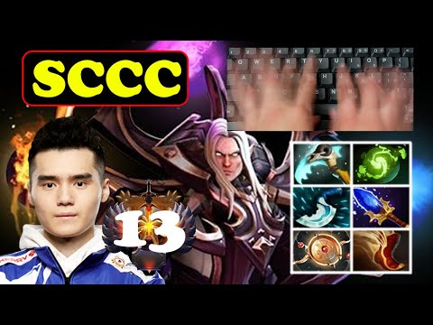 SCCC INVOKER ULTRA FAST FINGERS CATACLYSM REFRESHER COMBO TOP TIER PRO GAME PLAY | DOTA2ORBS