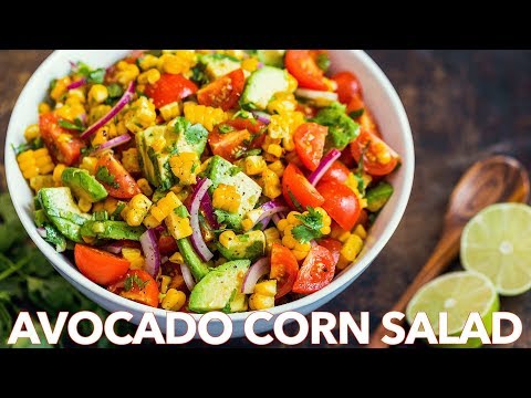 , title : 'Avocado Corn Salad Recipe With Easy Salad Dressing'