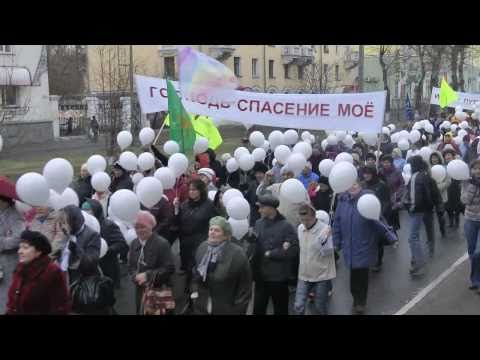 Пасхальное шествие - Ангарск 2011