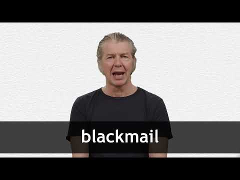 BLACKMAIL definition and meaning | Collins English Dictionary