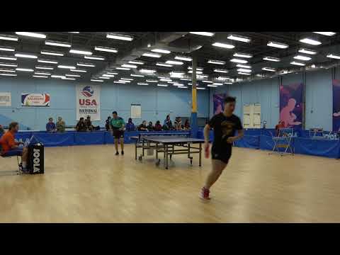 2019 JOOLA SE QF - Cheng Wang versus Rachid El Boubou