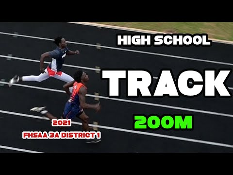 2021 FHSAA 3A District 1 Boys 200m