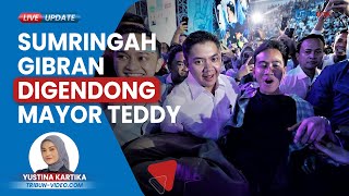 Giliran Gibran yang Digendong Mayor Teddy di Senayan seusai Unggul Quick Count: Mimpi Apa Semalam