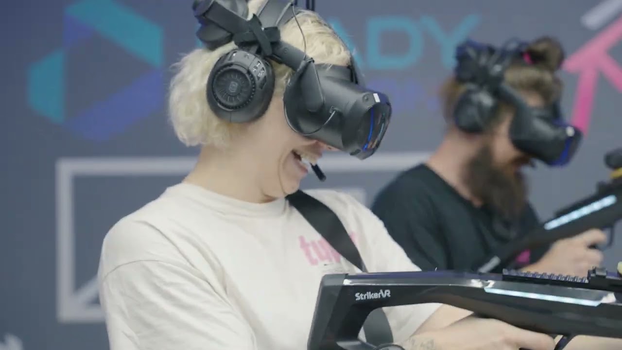 Take a peek of Ready Team One VR Arena experience.