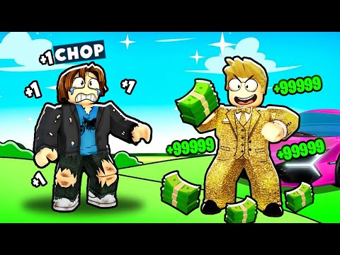 ROBLOX CHOP AND FROSTY PLAY +1 CASH PER STEP CHALLENGE