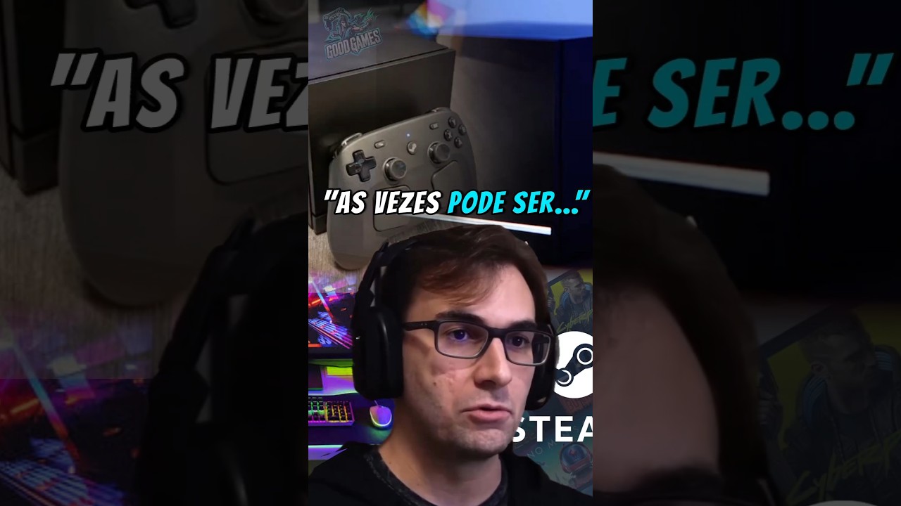 O STEAM MACHINE É PC OU CONSOLE? #steam #brksedu #valve #games