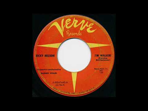 Ricky Nelson - I'm Walkin' 45 rpm!