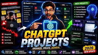 The Ultimate Guide to ChatGPT Part 1 | Projects, Voice Mode & Writing Canvas
