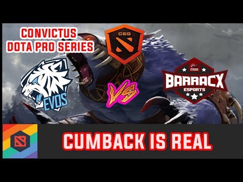 Team Evos vs PG.Barracx with Asian Caster - Convictus Dota Pro Series
