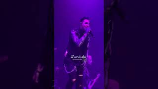 #EternallyYours  by Motionless in White #live #concert-full video on my page!