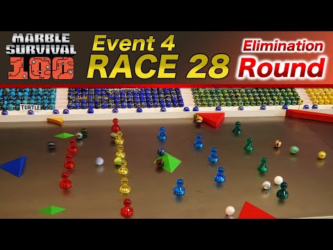 Marble Race: Marble Survival 100 - R28 ❌ ELIMINATION ROUND ❌