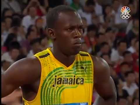 Usain Bolt's Unforgettable Triumph: 2008 Beijing Olympics Highlights & World Records! All Races