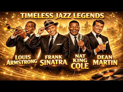 Frank Sinatra, Nat King Cole, Ella Fitzgerald, Dean Martin | Vintage old jazz🎙Timeless Jazz Lounge