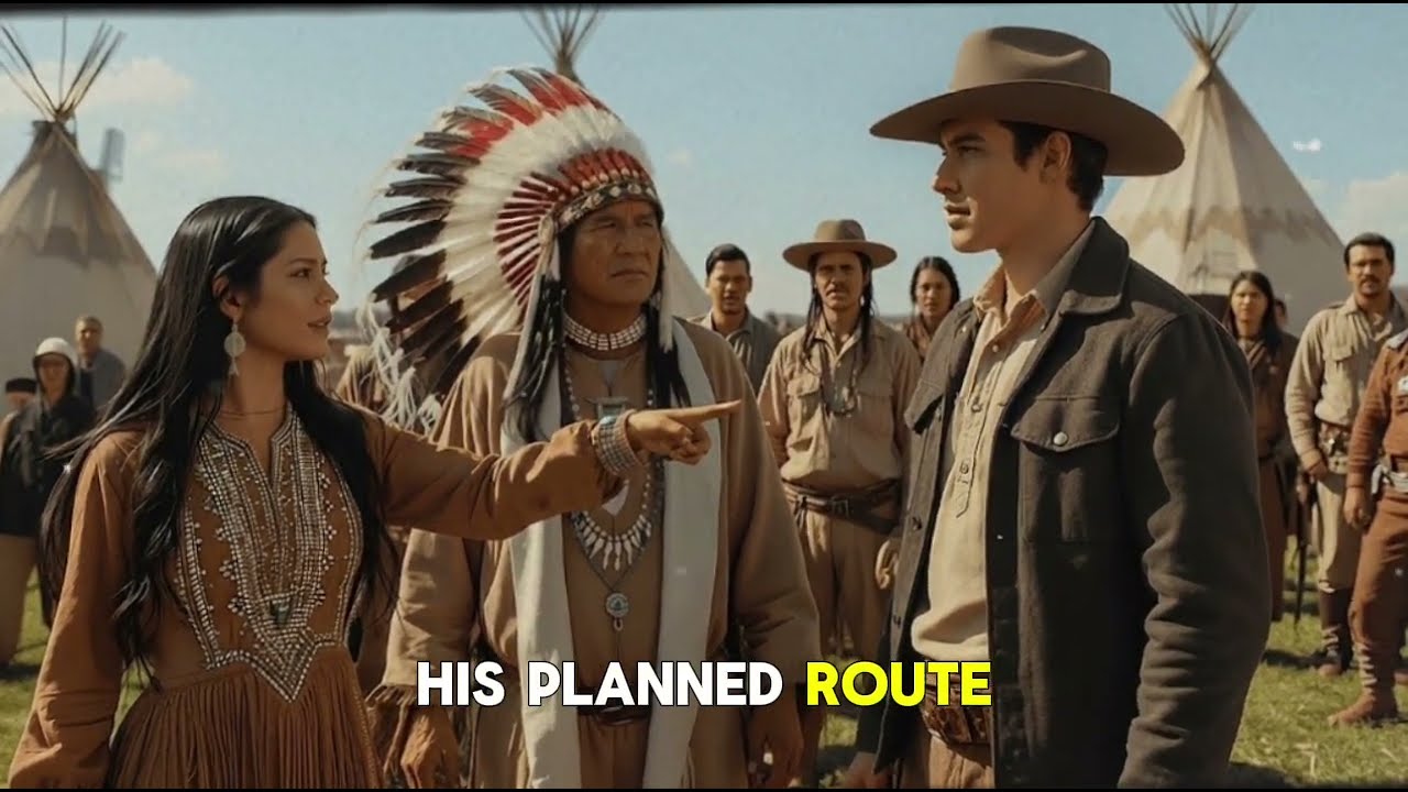 The Chief’s Daughter Rejected 100 Warriors… Then Pointed at a Stranger Cowboy: “I Want Him”