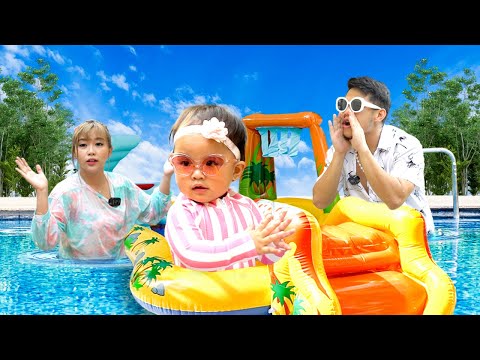 Baby Lakeisha's Mini Pool Party | 100K Subs Celebration