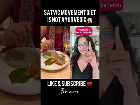 Is Satvic Movement Diet Ayurvedic? #ayurveda #shorts