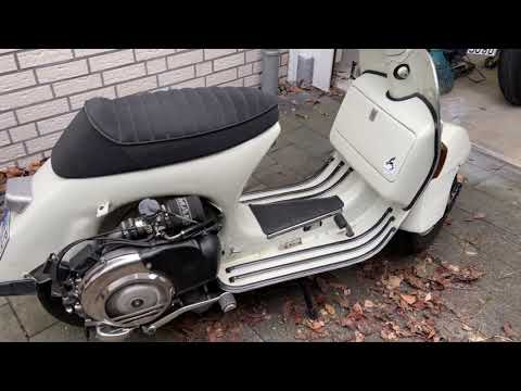 Vespa PX 221 Polossi Zündung erneuert und Testlauf