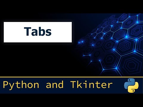 12. Tkinter - Tabs
