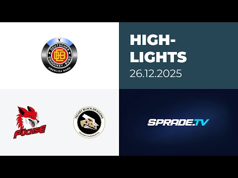 26.12.2025 - Highlights - Füchse Duisburg vs. TecArt BlackDragons