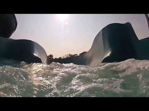 Blue Lagoon Water Park Pembrokeshire Outdoor Slide