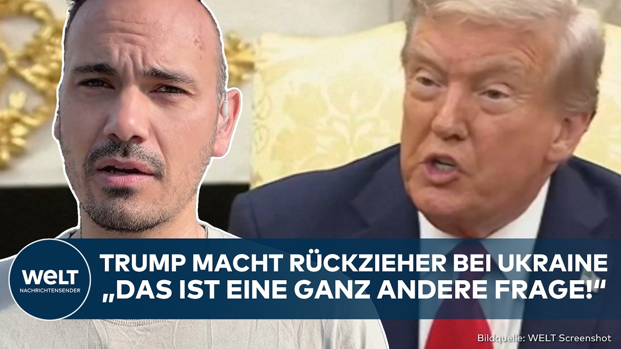 PUTINS KRIEG: Trump macht Kehrtwende! Brisante Ansage an Ukraine und Russland! USA machen ernst