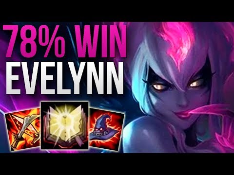 HE GOT HIGH CHALLENGER WITH 78% EVELYNN WIN RATE | CHALLENGER EVELYNN TOP GAMEPLAY | 9.10 S9